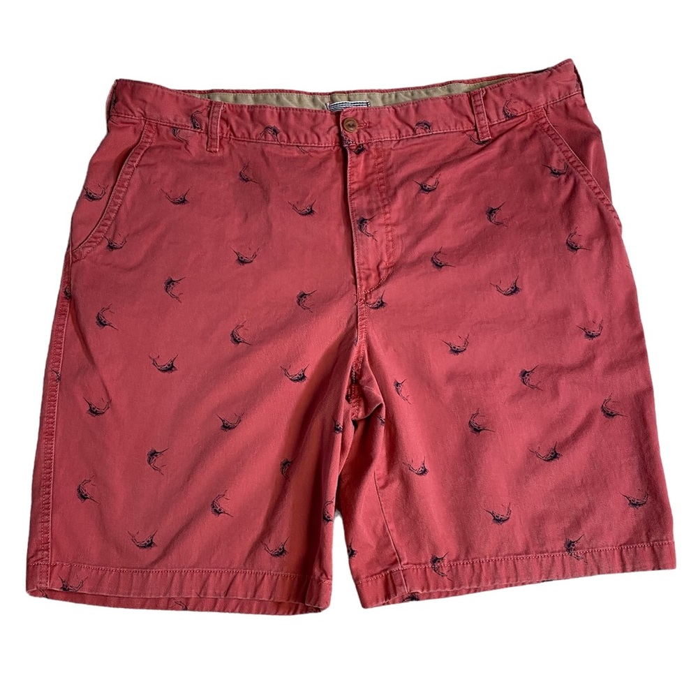 IZOD Saltwater Mens Swordfish Print Shorts size 42